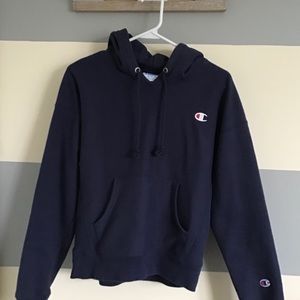 Navy Champion Hoodie